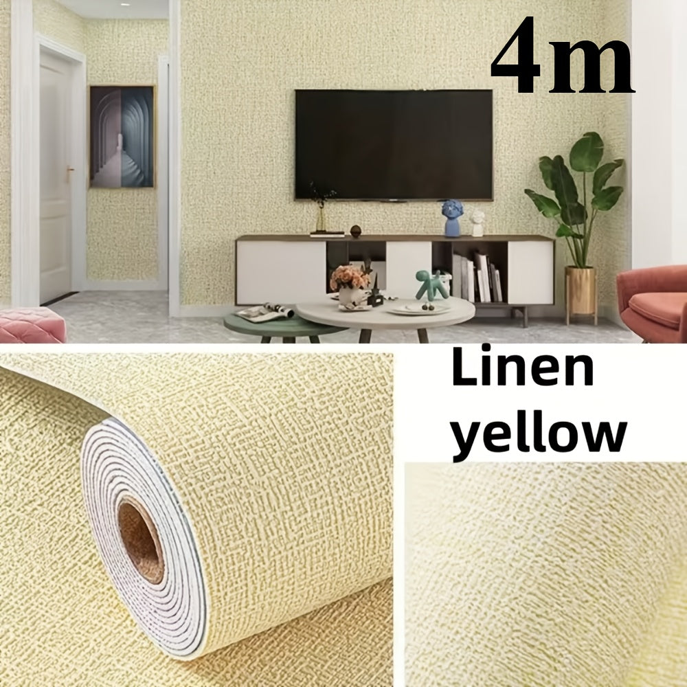 Papier peint adhésif en mousse XPE texturé épaissi isolant, épaisseur 2 mm