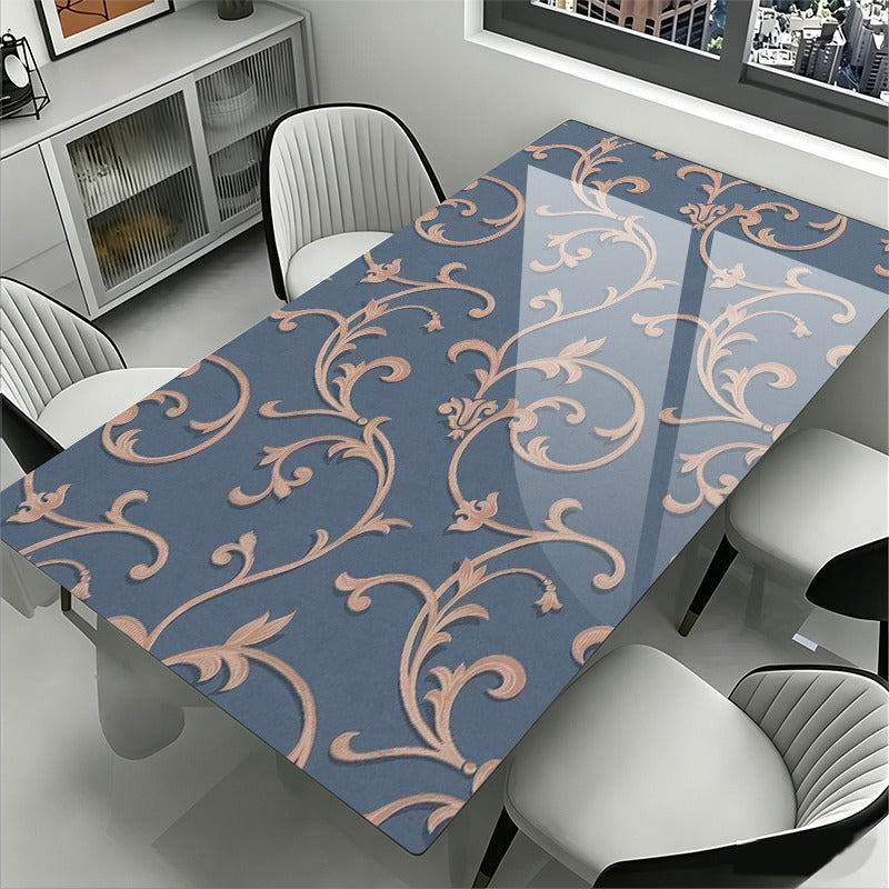 Papier peint adhésif en PVC à motif fleuri de 3 mm