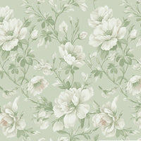 Papier peint adhésif en PVC à motif fleuri en bordure pour la chambre amovible