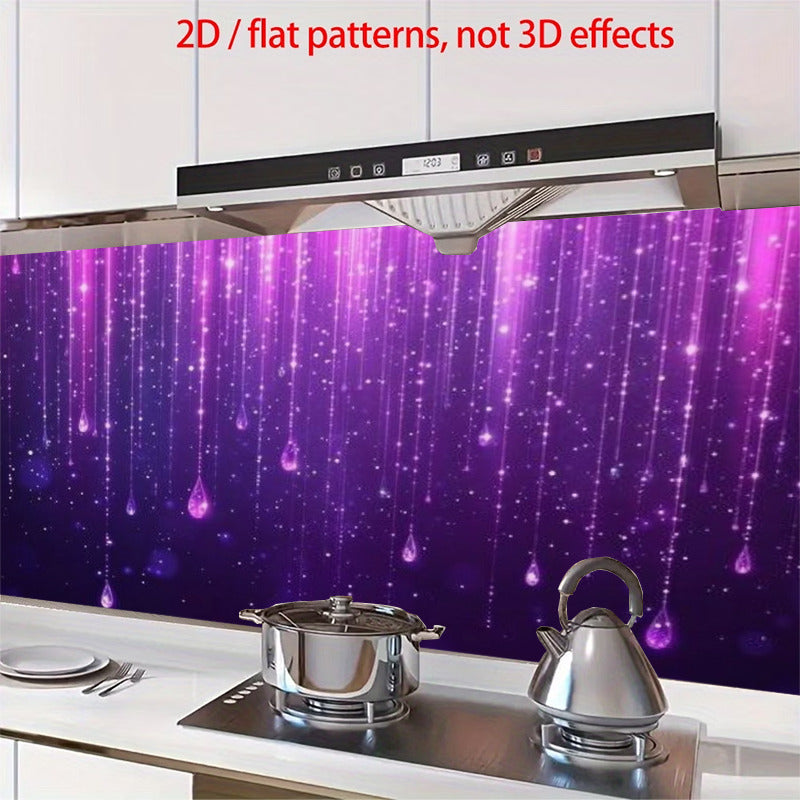 Papier peint adhésif en PVC hydrofuge pour la cuisine imperméable de 3 mm — matière : PVC Image
