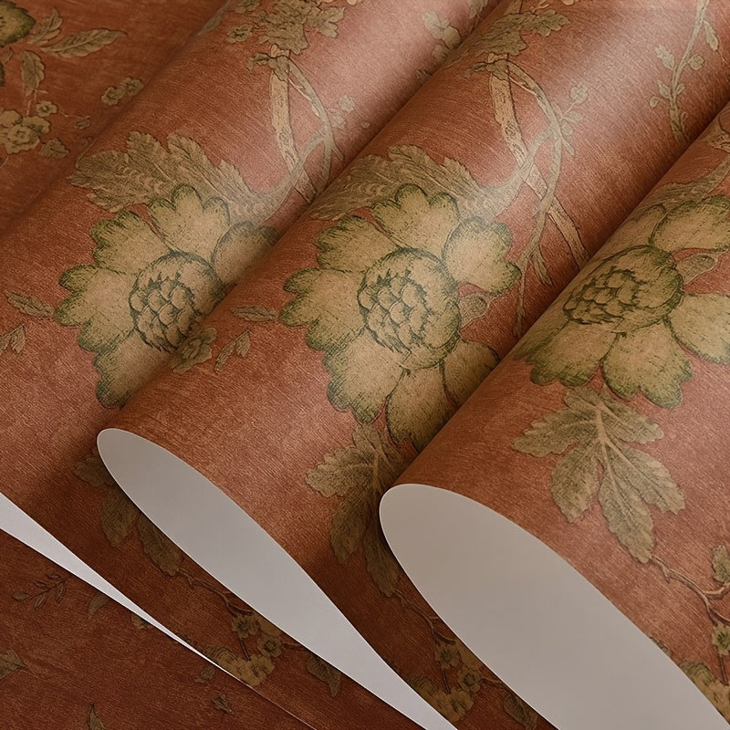 Papier peint à encoller à motif géométrique, le rouleau