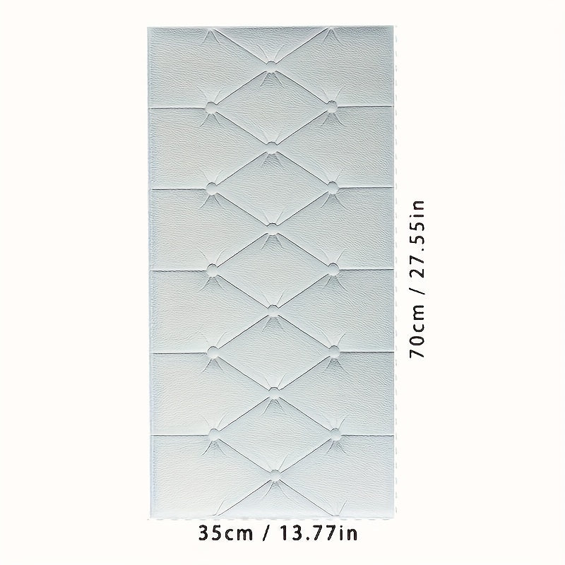 Papier peint adhésif en mousse XPE texturé imperméable de 5 mm — matière : mousse XPE Image