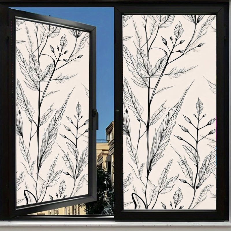 Papier peint adhésif à motif fleuri amovible de 9 mm