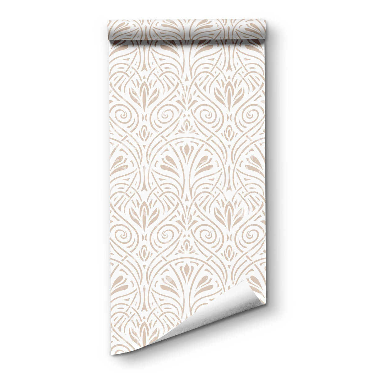 Papier peint adhésif en PVC à motif géométrique style scandinave amovible — matière : PVC Image