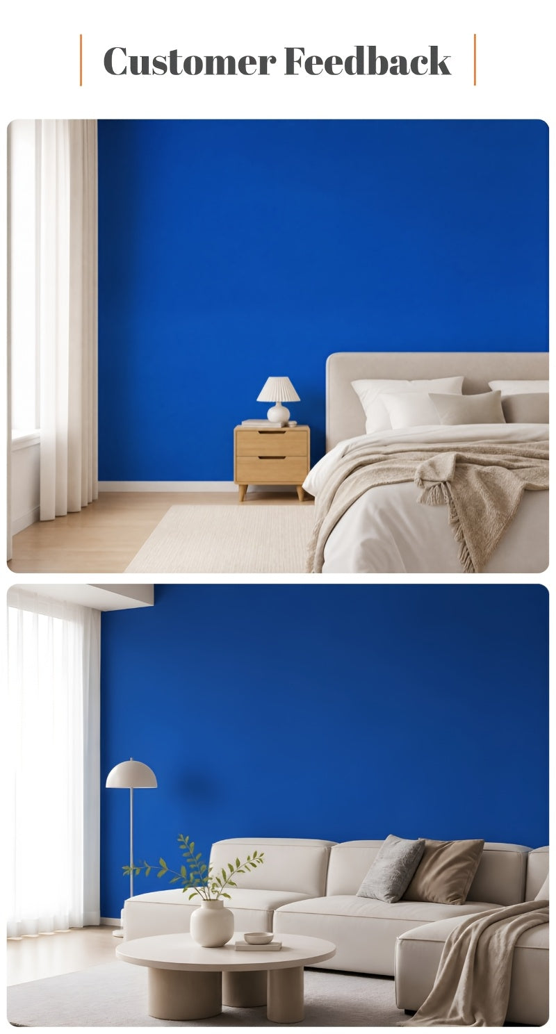 Papier peint adhésif en PVC texturé lot de douze lés pour la chambre amovible — matière : PVC