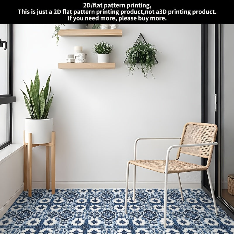 Papier peint en PVC à motif fleuri de 1 mm, vue de détail