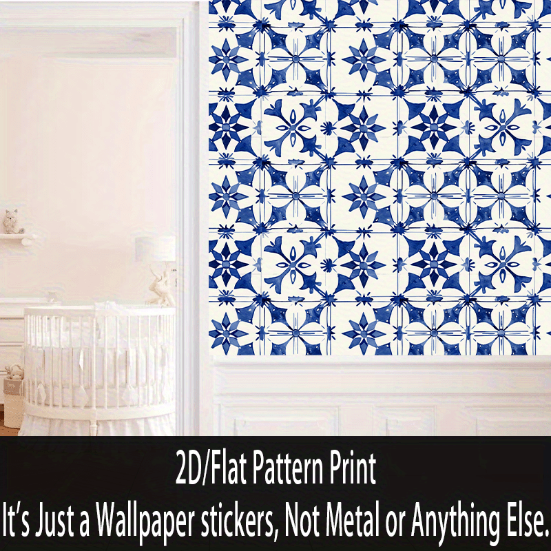 Papier peint adhésif en PVC à motif fleuri ligne contemporaine pour la salle