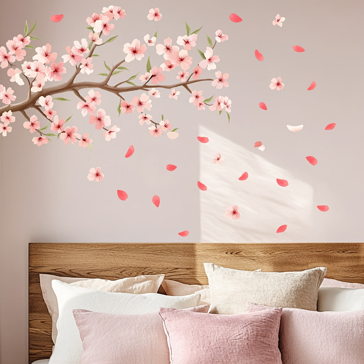 Papier peint adhésif en PVC à motif fleuri pour la chambre amovible de 2 mm