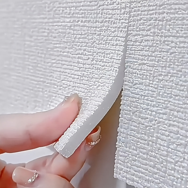 Panneau mural adhésif en PVC texturé amovible de 15 mm, mise en situation