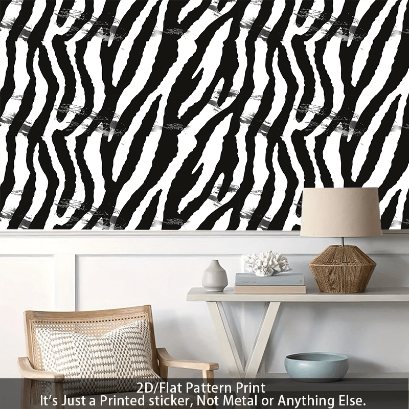 Papier peint adhésif en PVC à motif animalier amovible de 2 mm