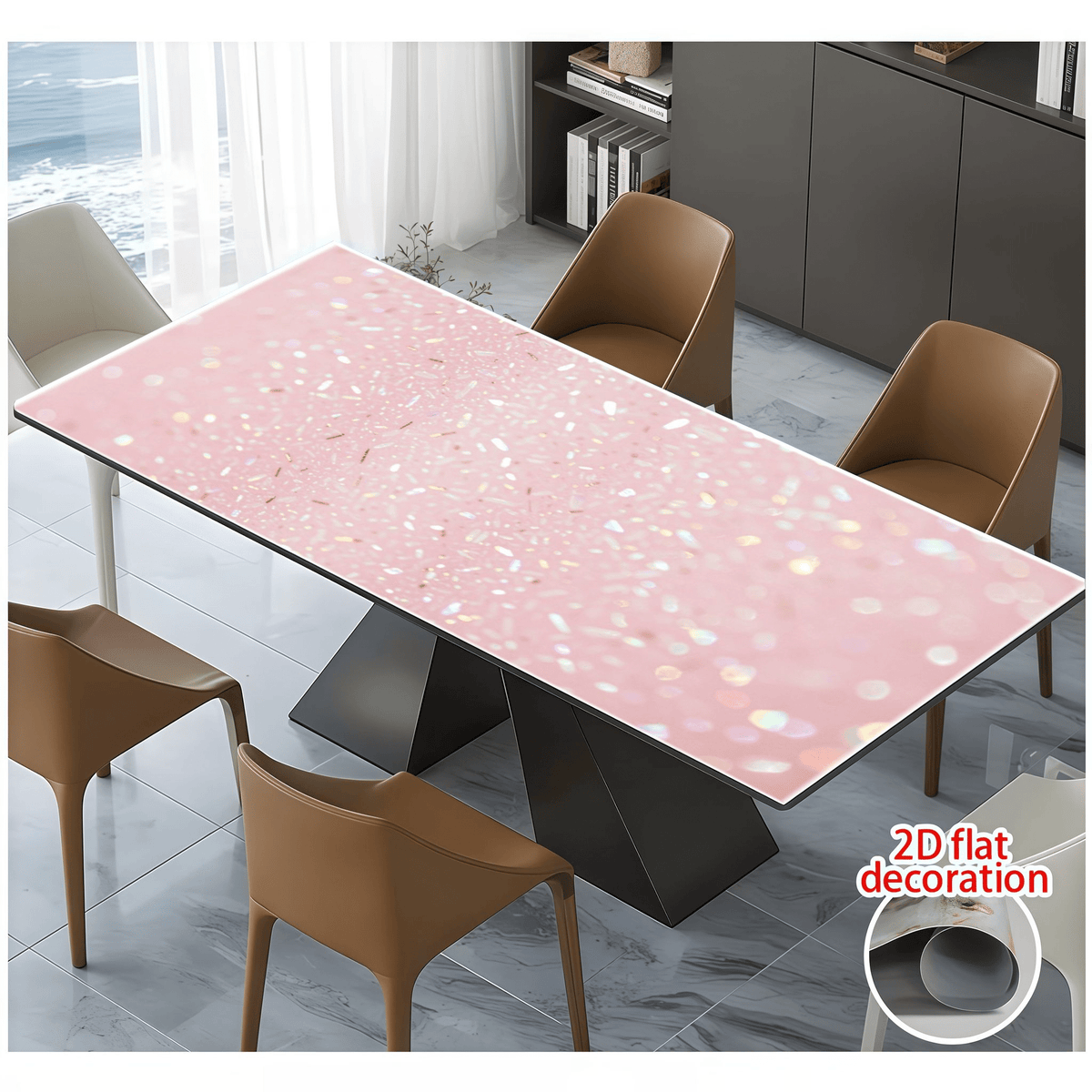 Papier peint adhésif en vinyle pour un bureau imperméable