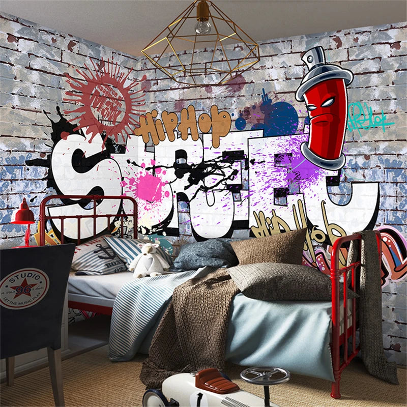 Papier peint pour la chambre, vue de détail