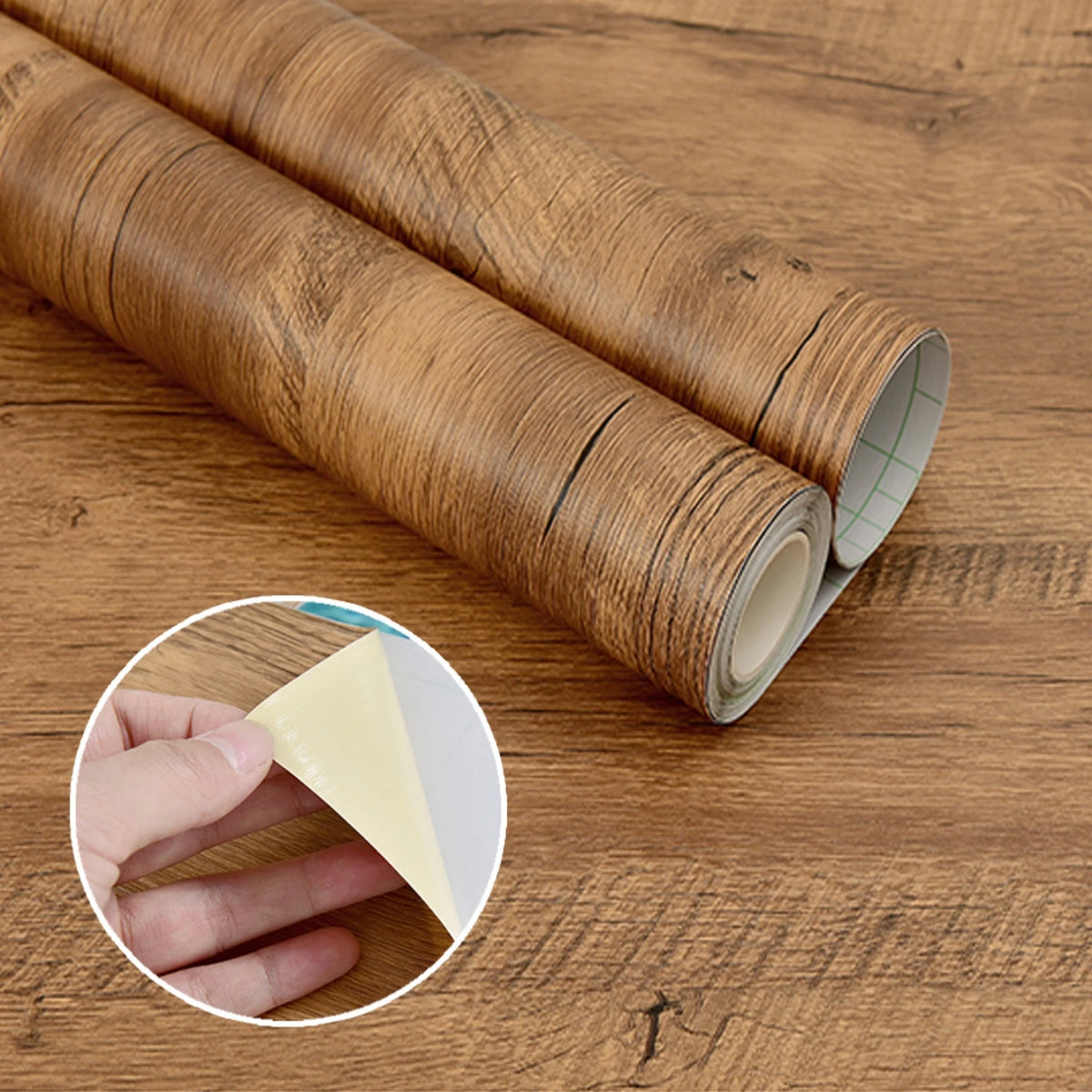 Papier peint adhésif en vinyle hydrofuge pour relooker un meuble imperméable