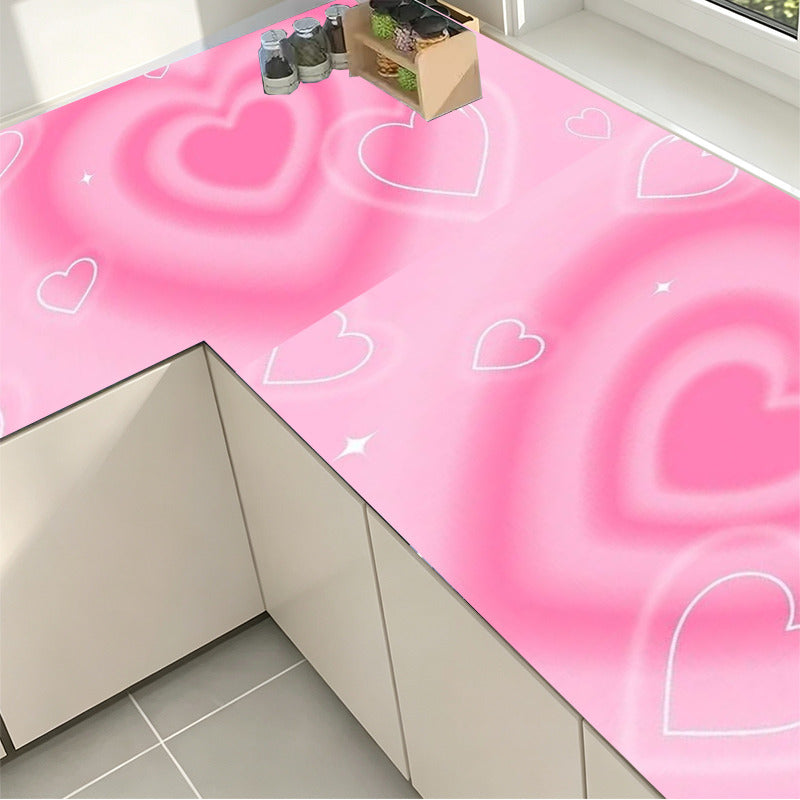 Papier peint adhésif en PVC à motif fleuri hydrofuge pour la cuisine