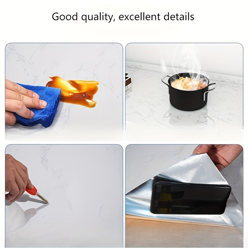 Papier peint adhésif en PVC effet brique pour la cuisine amovible, le rouleau