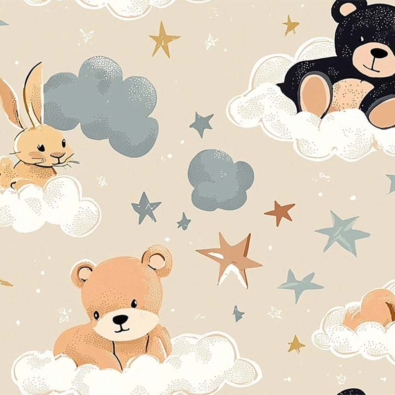 Papier peint adhésif à motif ciel, le rouleau