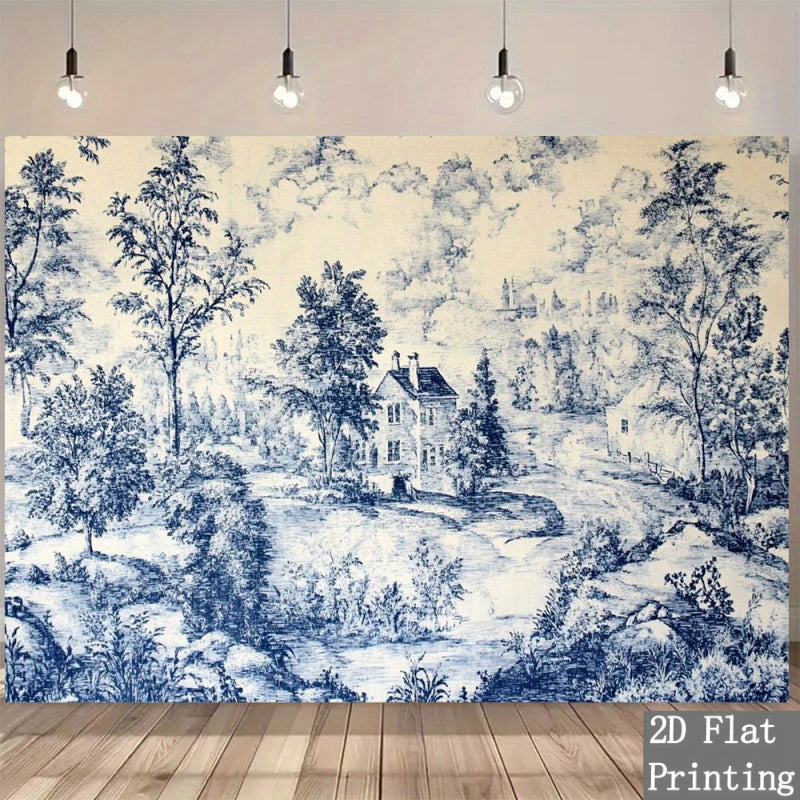 Papier peint textile pour la chambre — matière : textile