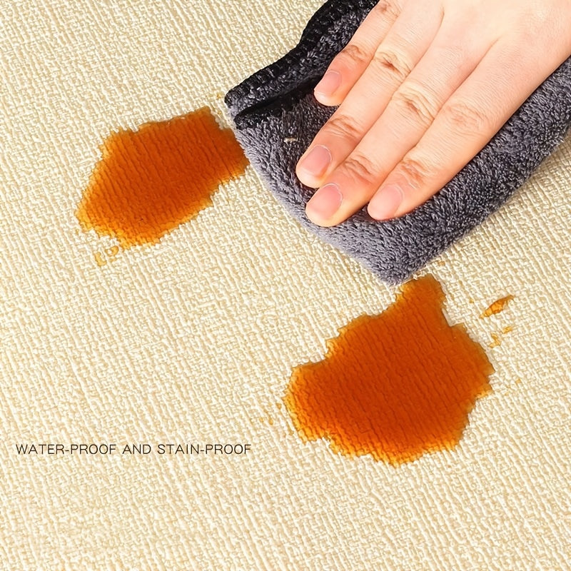 Papier peint en mousse XPE texturé isolant, détail du motif