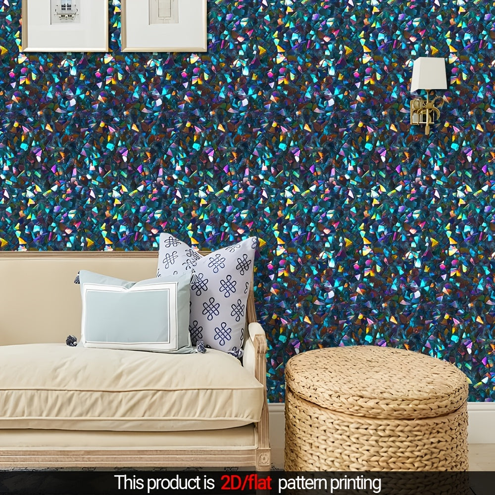 Papier peint adhésif en PVC sans raccord visible pour la chambre amovible, visuel produit