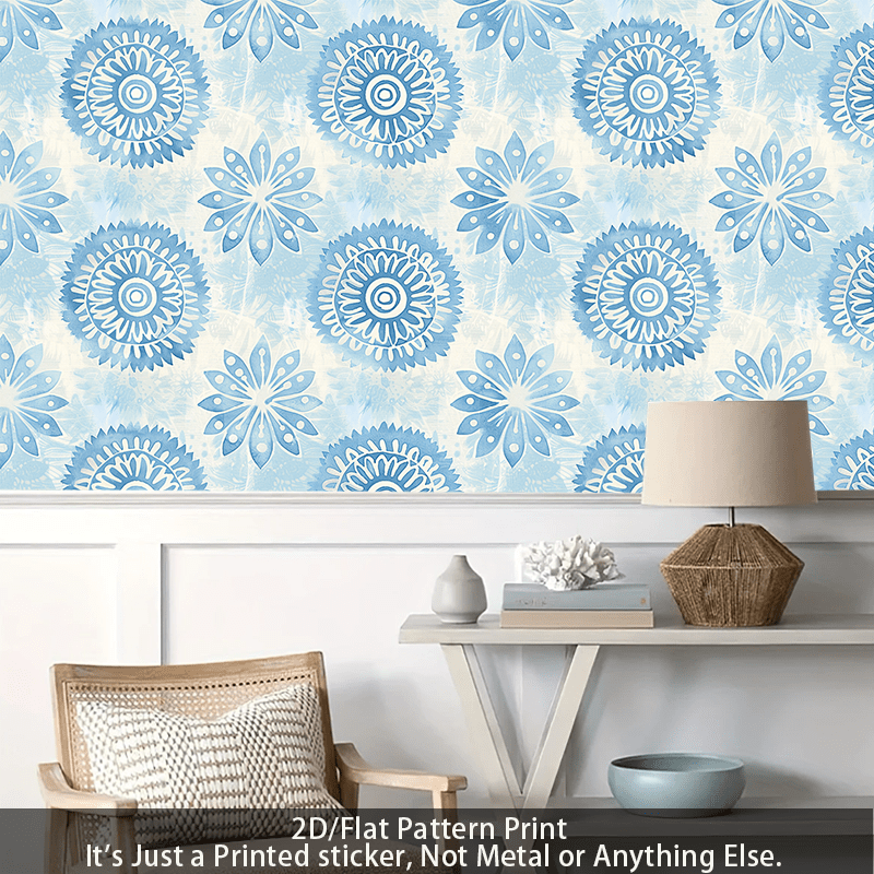 Papier peint adhésif en PVC texturé style scandinave amovible