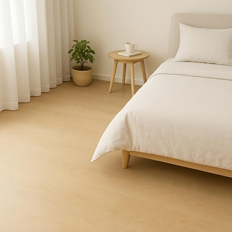 Lames de sol adhésives imitation bois, 35 pièces 15 x 40 cm