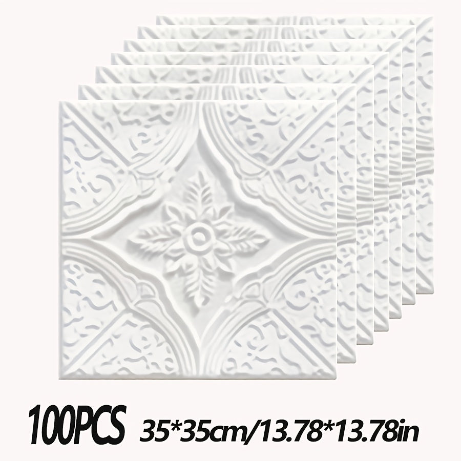 Couleur01-Bai SiYeCao / 100 pièces
