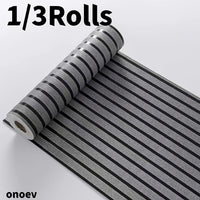 Papier peint 3D tasseaux gris granité et rainures noires