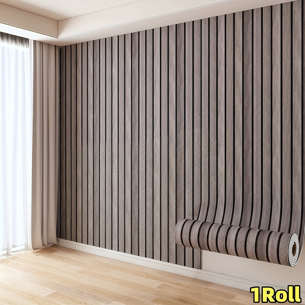 Bois violet gris brume / 40cm*300cm*1 rouleau