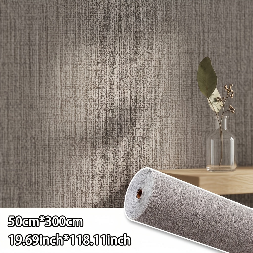 Gris Brume de Roche Froide - Texture Élégante / 50 cm * 300 cm / 19,69 pouces * 118,11 pouces