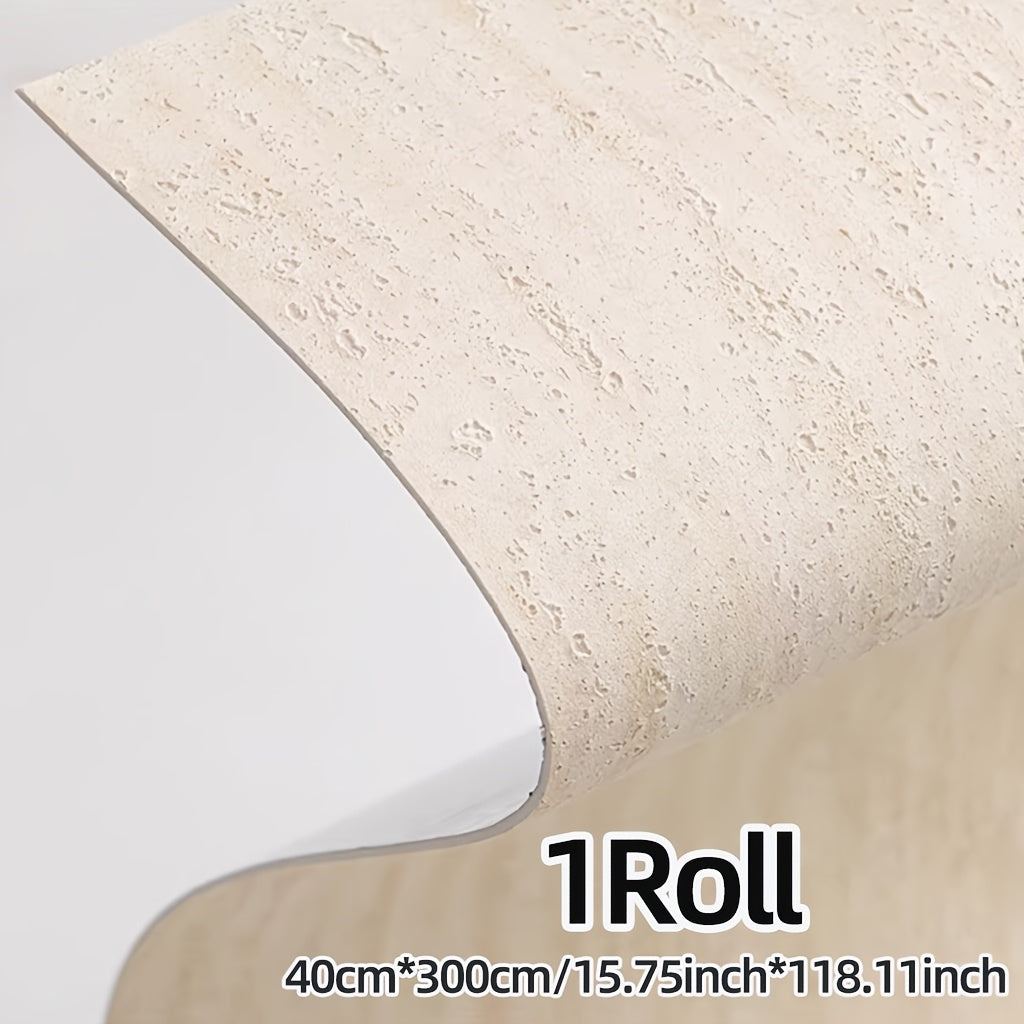 40 cm * 300 cm / 15,75 pouces * 118,11 pouces / Surface en Pierre Rugueuse - Jaune Clair