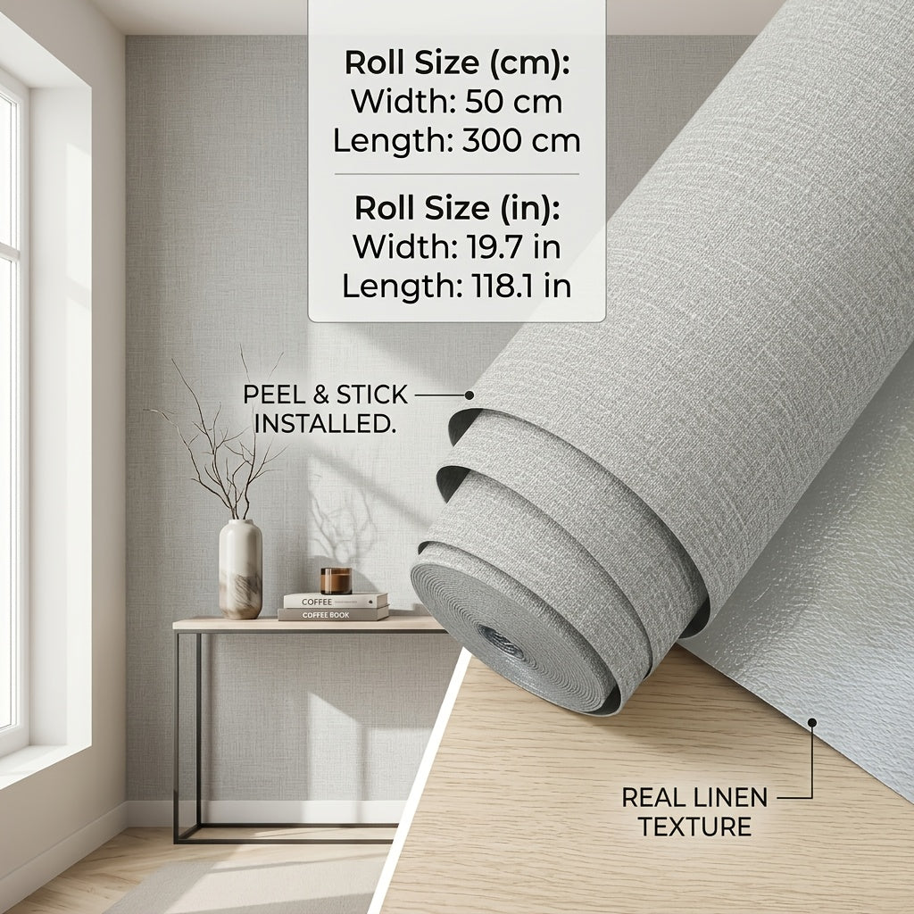 Île de la Brume Gris Clair 04 / 50 cm * 295 cm / 19,69 pouces * 116,14 pouces