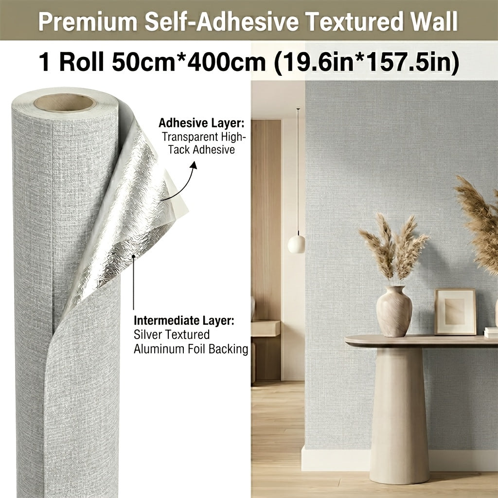 Brouillard Gris Clair 04 - Modèle Standard A / 50 cm * 400 cm / 19,69 po * 157,4 po