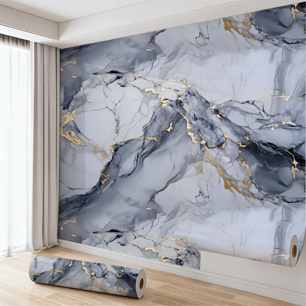 Or bleu gris