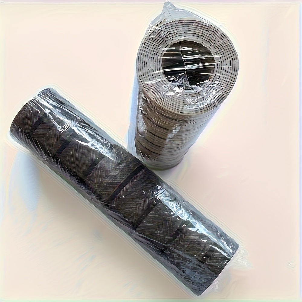 Papier peint bois relief 3 mm adhésif, 3 rouleaux 40x300 cm