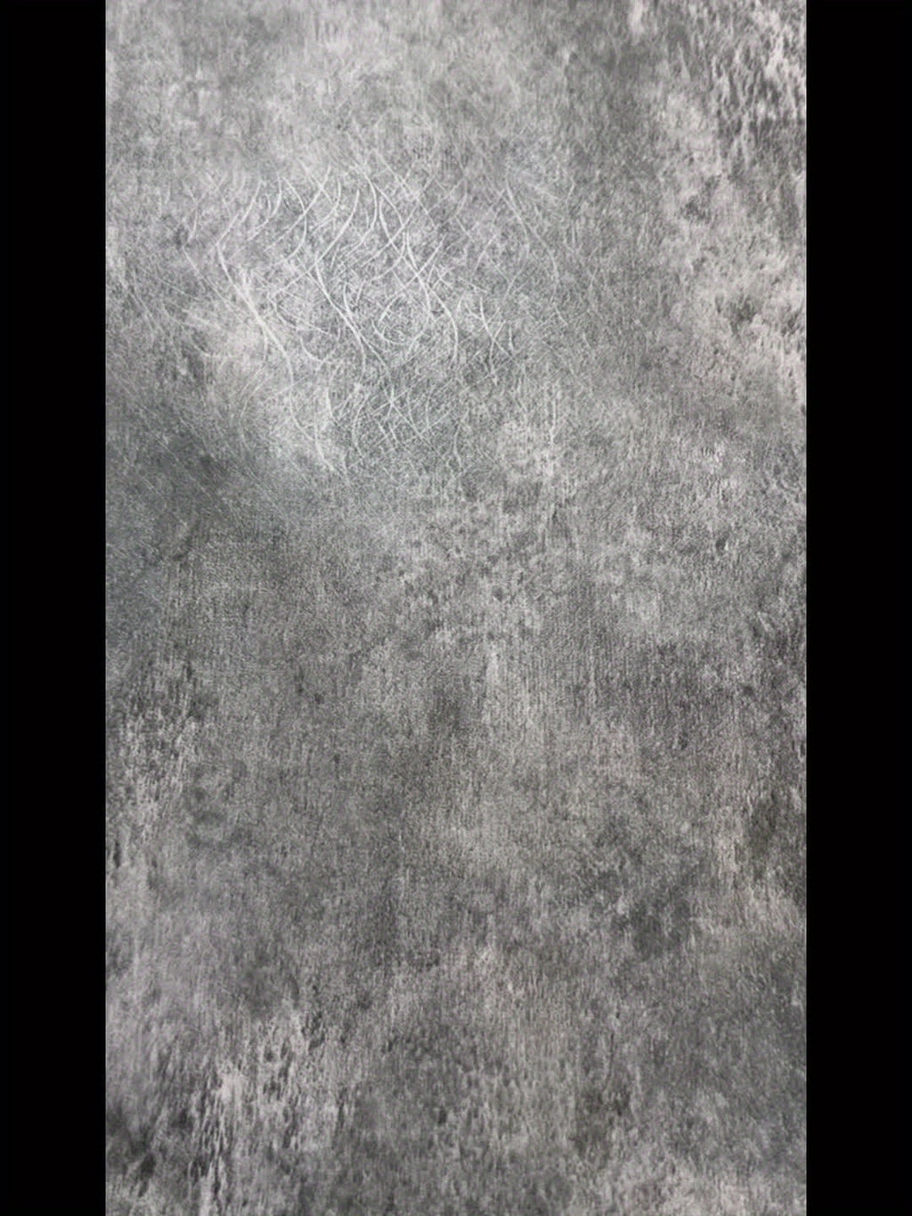 Papier peint béton bleuté adhésif, rouleau de 9,5 mètres