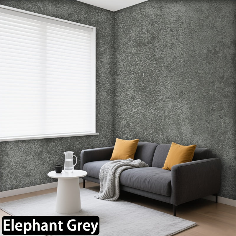 Papier peint gris auto-adhésif - Gris Éléphant