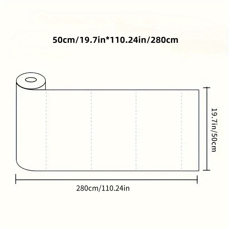 Papier peint blanc grainé, mousse XPE de 2,3 mm d'épaisseur