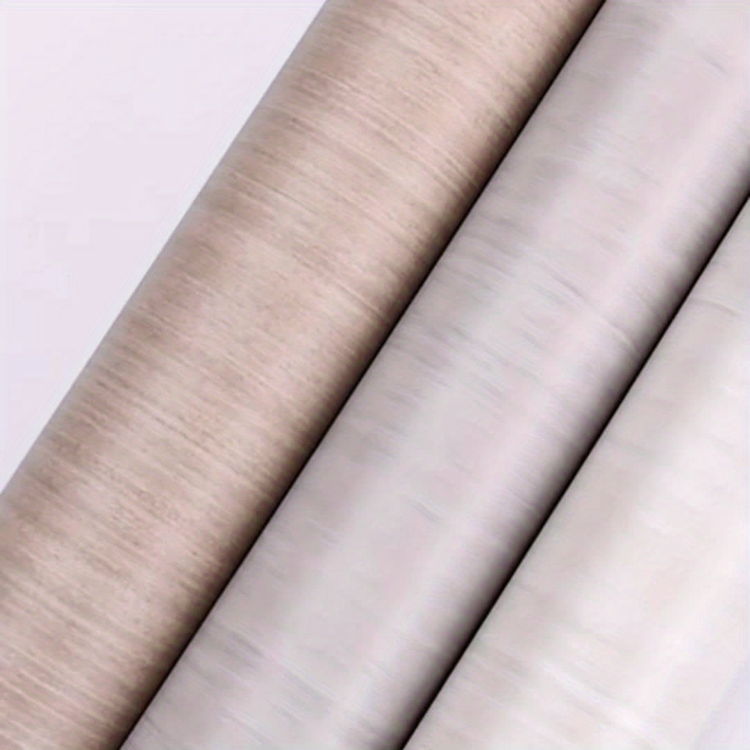 Papier peint adhésif décor bois, 4 teintes, 3 rouleaux 40 cm
