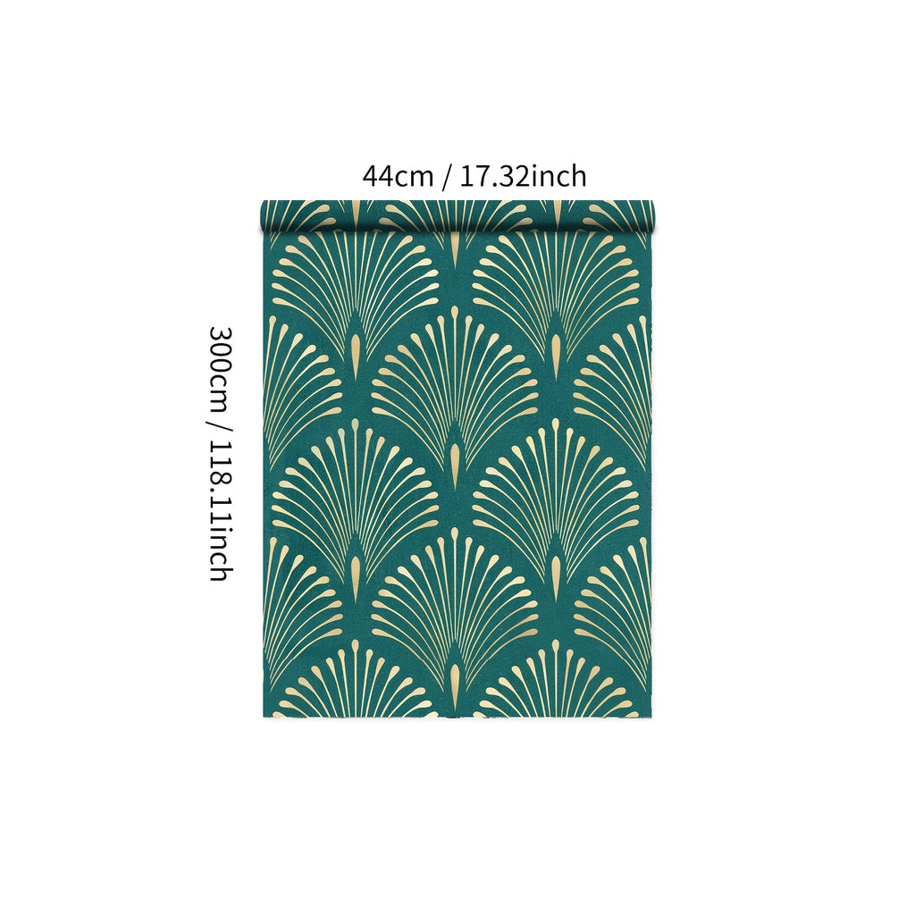 Vert / 44*300 cm / 17,32*118,11 pouces