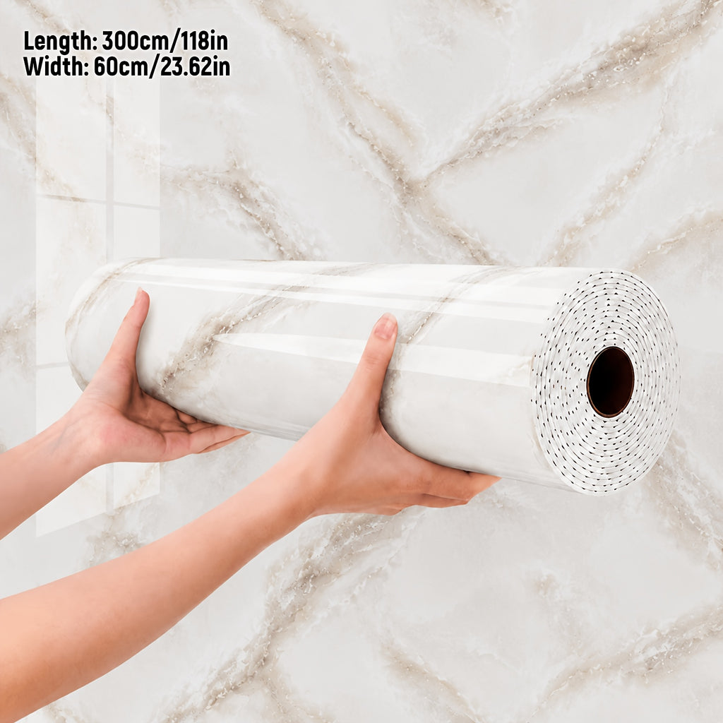 Marbre Beige Chaud / 1 Rouleau (60CM)