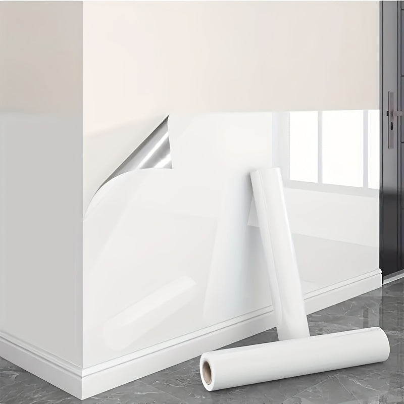 Papier peint adhésif marbre noir veiné, laize large de 60 cm
