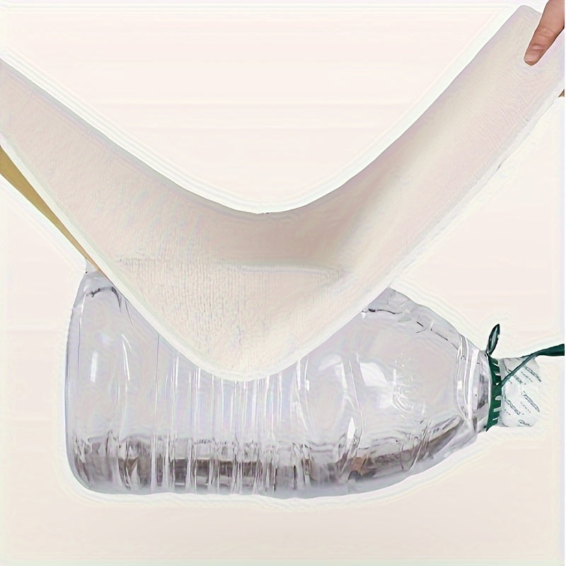 Papier peint mousse blanche à grain de lin, rouleau de 15 m