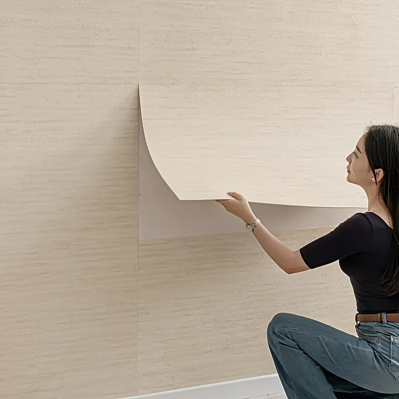 Papier peint mousse XPE effet travertin, relief de 2,5 mm