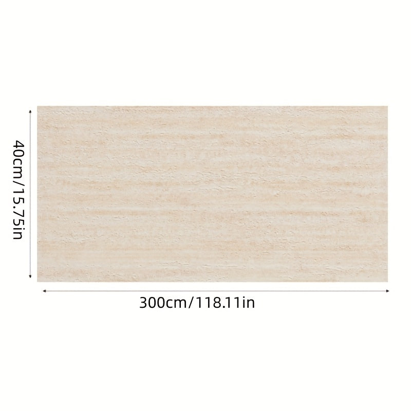 Papier peint mousse XPE effet travertin, relief de 2,5 mm